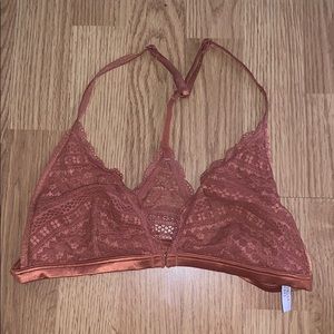 Rust Lace Bralette